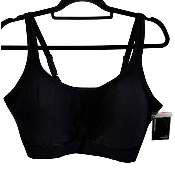 Underoutfit Other - Underoutfit Comfort Shaping Wireless Bra Style‎ 459 Black 4XL Bra Extender New